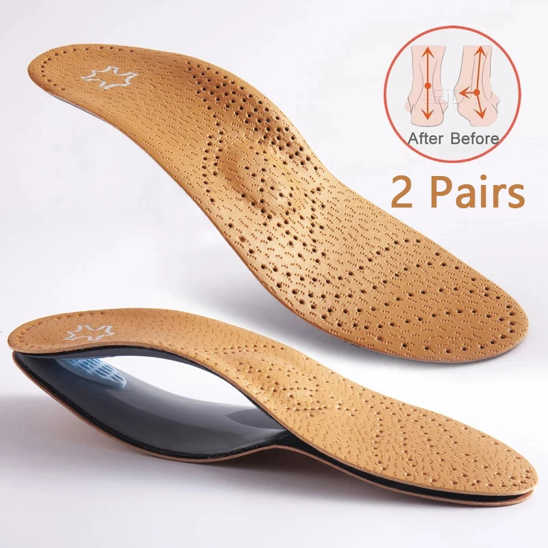 Sneakers Care - 2 пары унисекс-стельок из кожи с