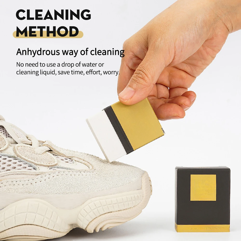 Sneaker Care Cleaner - Суперэффективный очиститель для обуви: резиновый блок-ластик