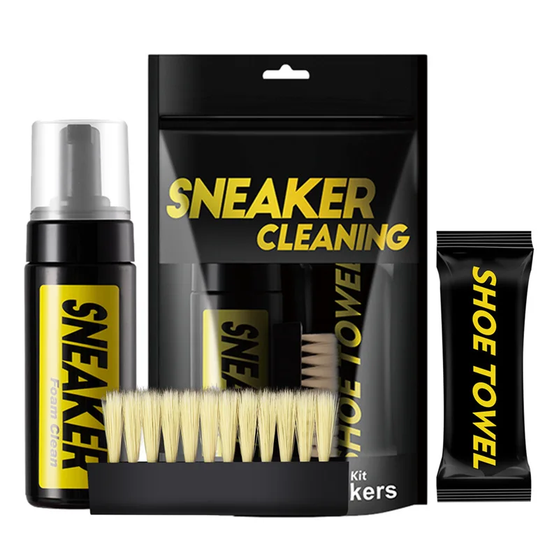 Sneaker Care Cleaner - 150 мл белые замшевые ботинки, набор