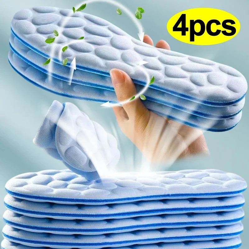 Insole Memory Foam - 2/4 шт. мягкие массажные стельки из
