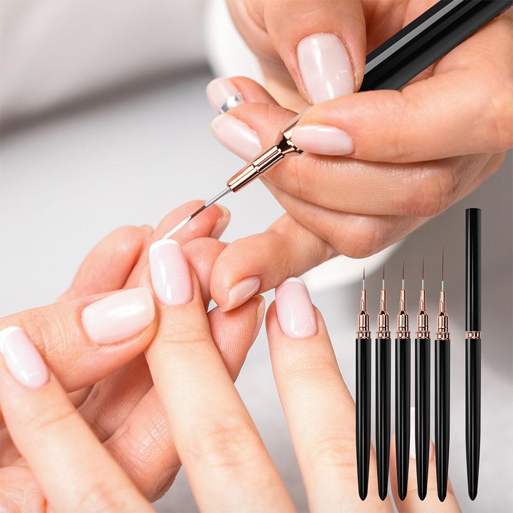 Набор из 5 кистей для нейл-арт – обзор и цена Brush Bristle Set