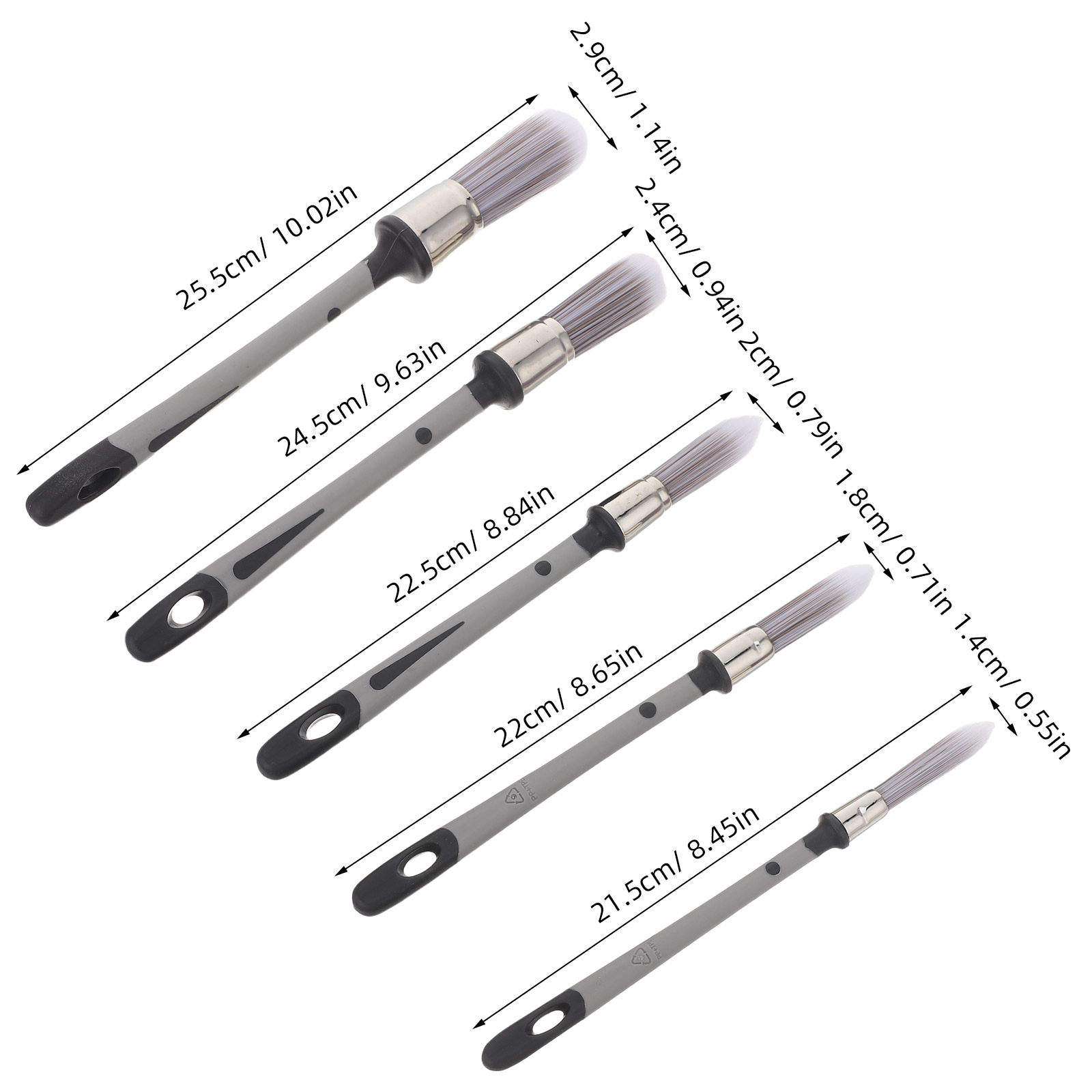 Набор кистей для покраски стен – обзор и цена Brush Bristle Set