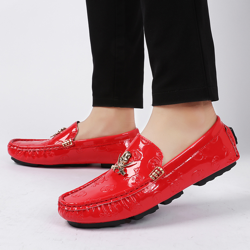 Мужские качественные лоферы Sh – обзор и цена Patent Leather Shine
