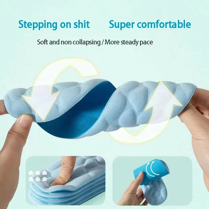 2/4 шт. мягкие массажные стель – обзор и цена Insole Memory Foam